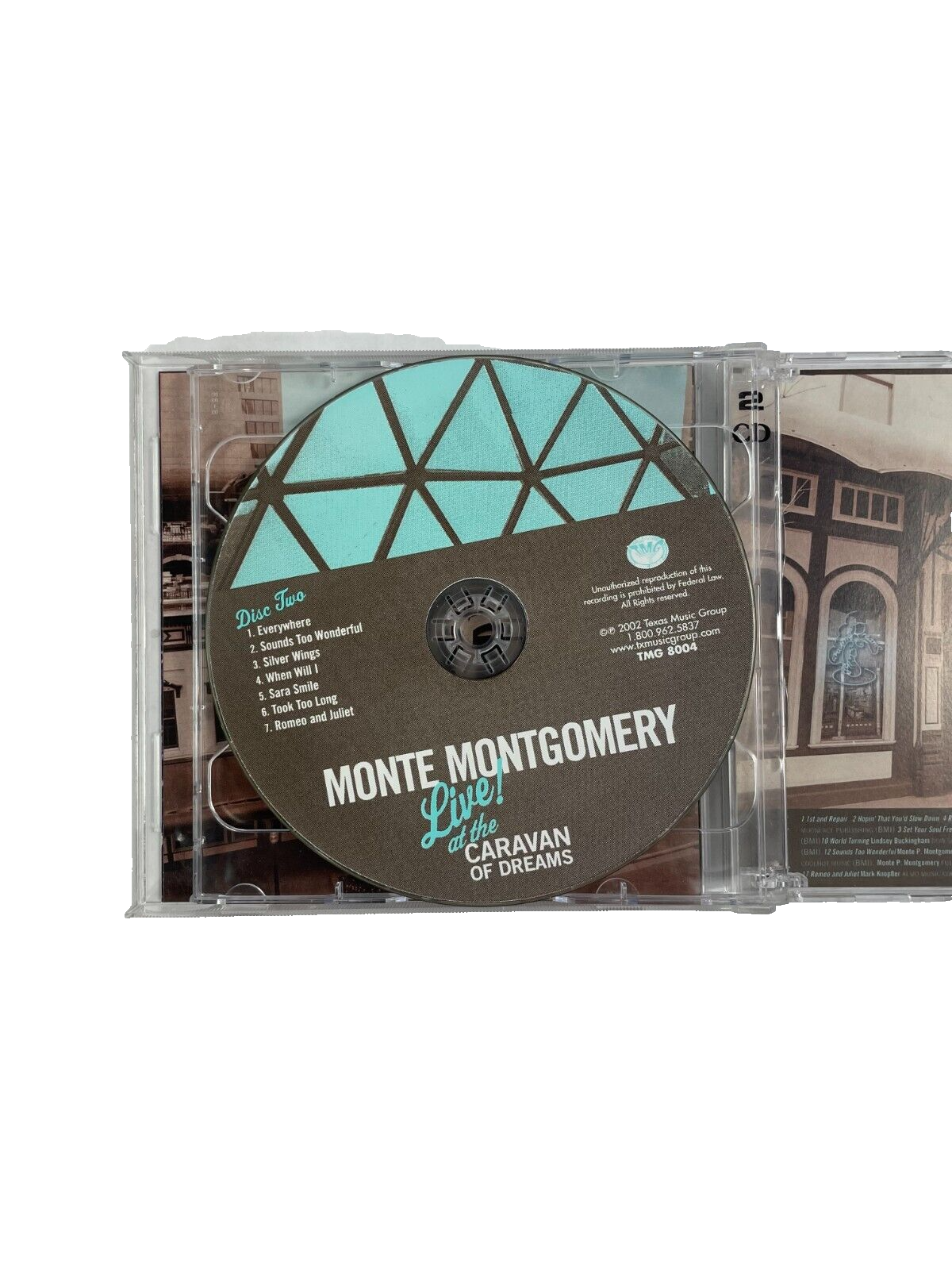 Monte Montgometry Live At The Caravan Of Dreams Set 1st And Repair 2 Disc #M-N-O