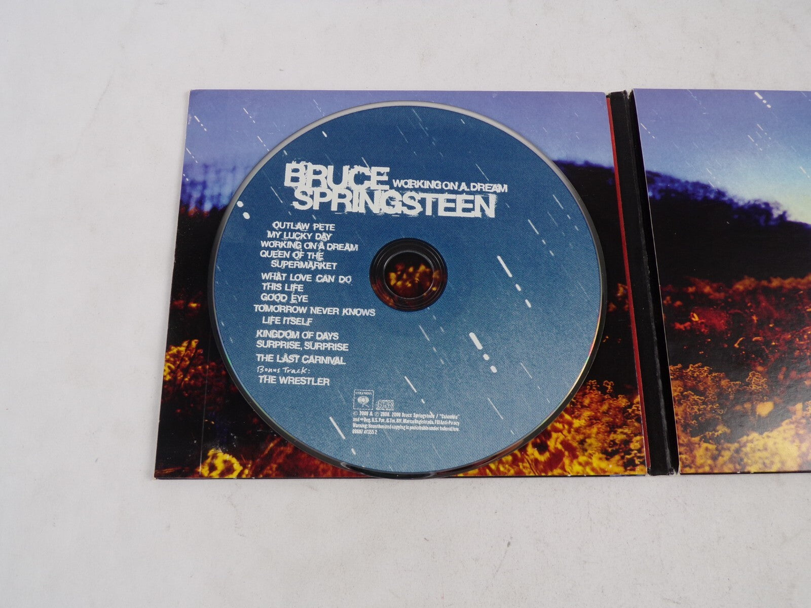 Bruce Springsteen Workingon A Dream Qutlaw Pete My Lucky Day Working CD#58
