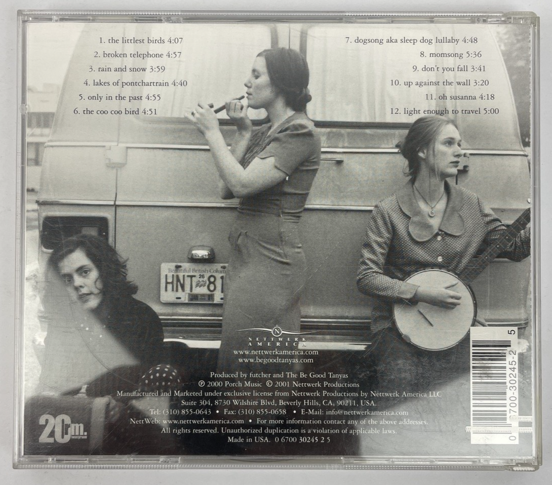 The Be Good Tanyas - Blue Horse Digital Audio CD 2001, Nettwerk Records - #2