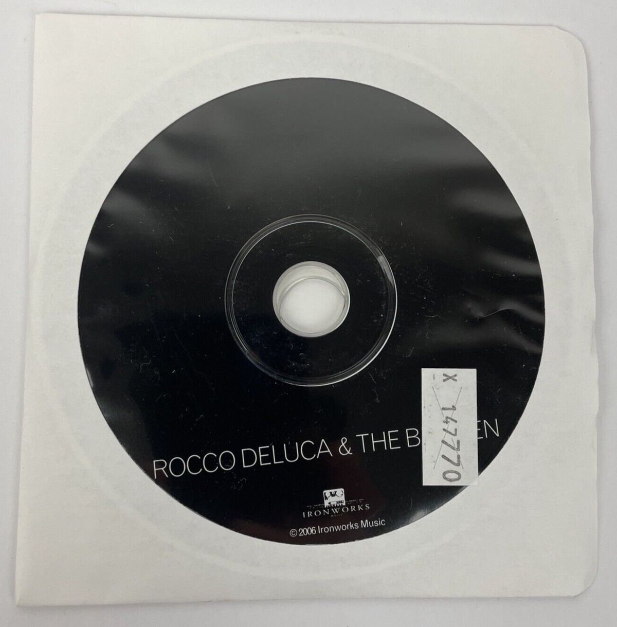 2 x ROCCO DELUCA AND THE BURDEN ~ "MERCY" (Audio CD, 2009) + Self Titled 2006