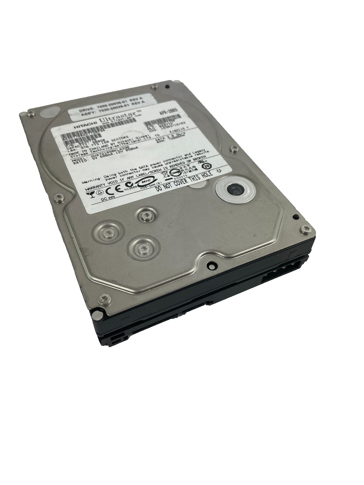 Hitachi Ultrastar Model HUA721050KLA330 Internal Hard Drive 7200RPM Cache 32MB