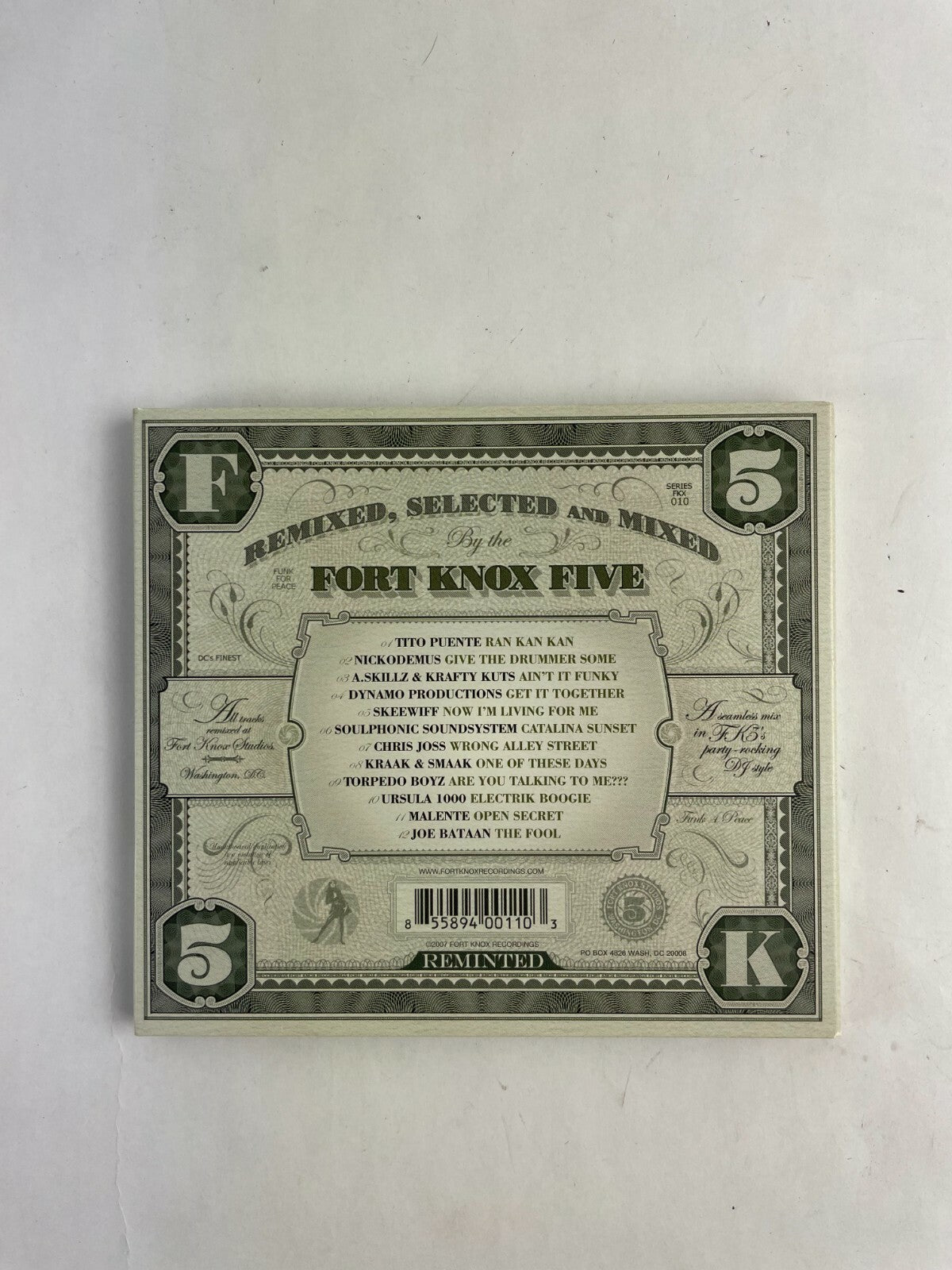Fort Knox Five Reminted Tito Puente Nickodemus Chris Joss Skeewiff Disc Q11