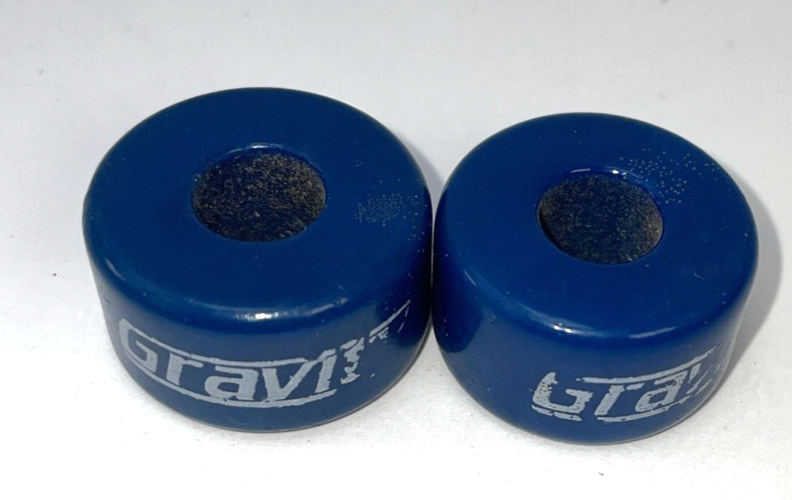 GRAVITY Skateboards Lower Truck Bushings 95a BLUE Lot of 2 Vintage