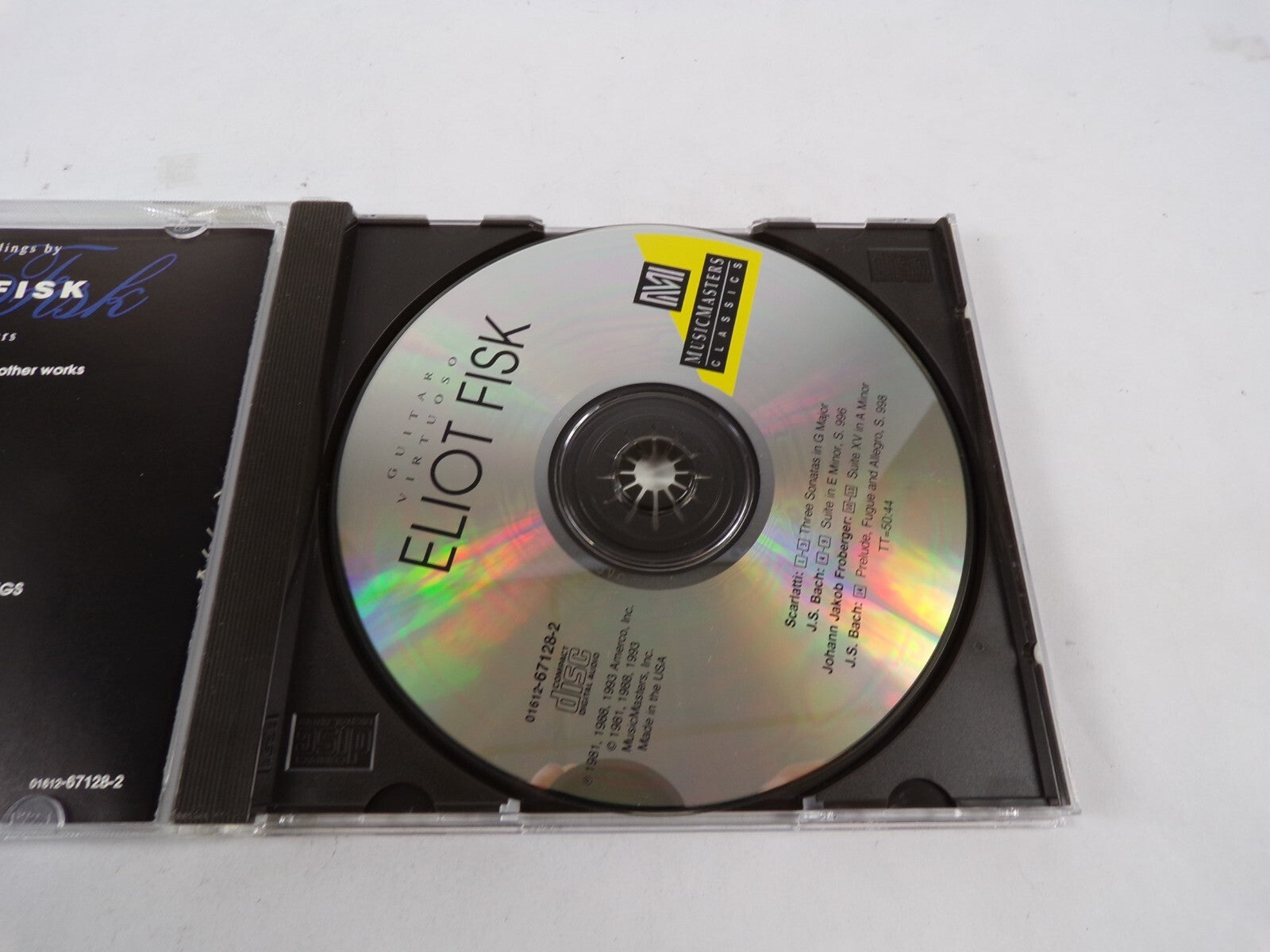 Guitar Virtuoso Eliot Fisk K.146 K.390 Allegro K.391 Minute: Allegro CD #40
