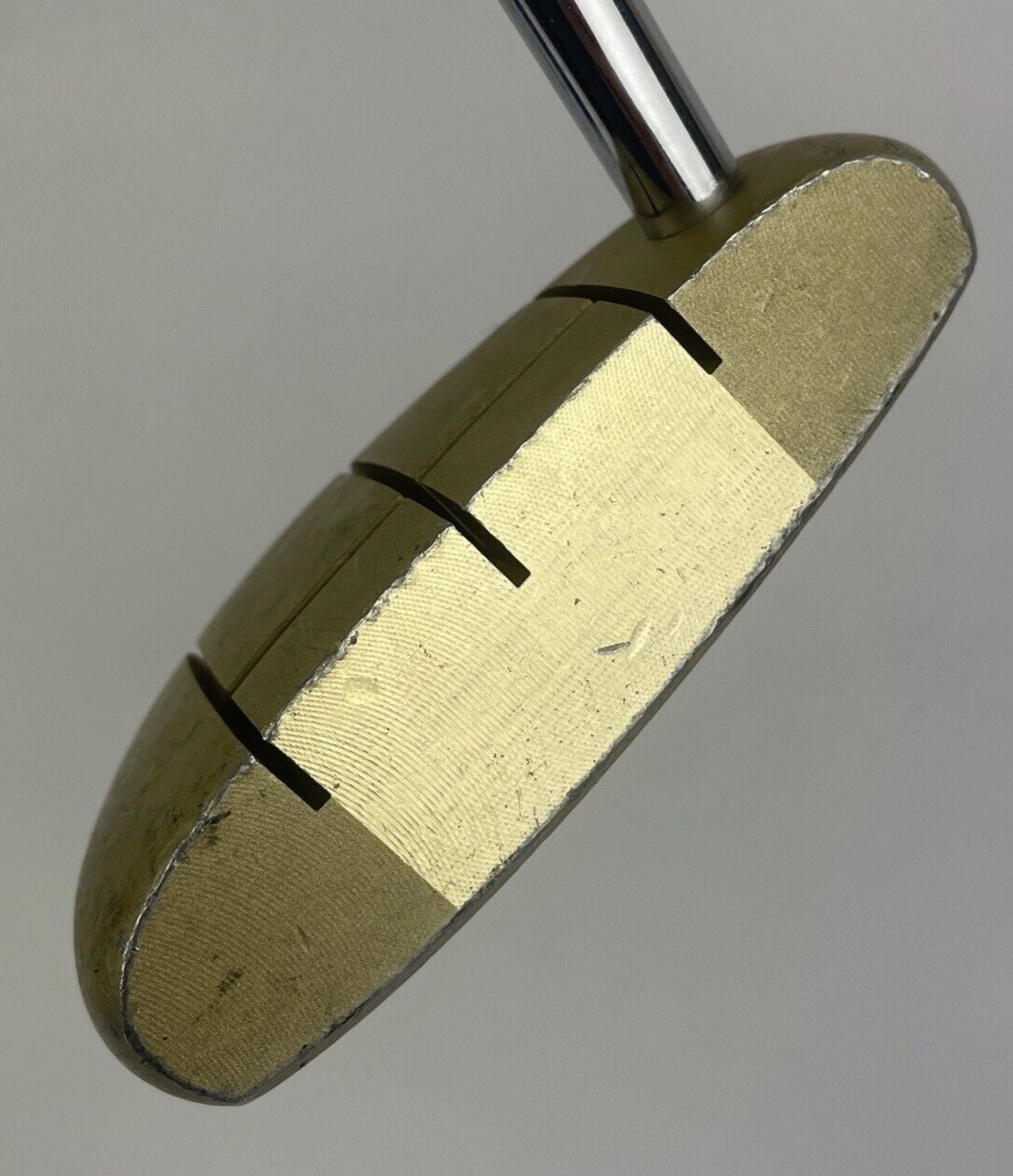 Men right handed face balanced Ray Cook M1-3X Mallet Gold Milled Face