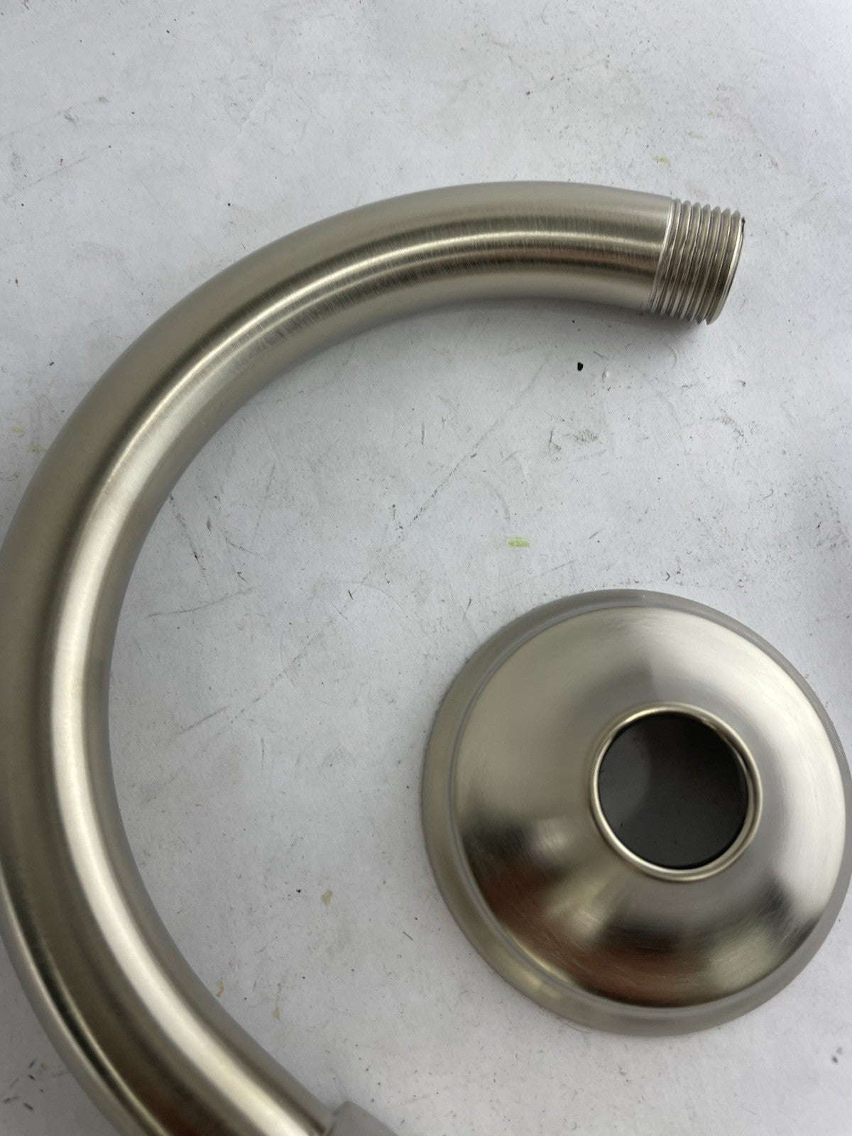 Brizo RP70909BN 10 inch brushed nickel wall mount shower arm and flange