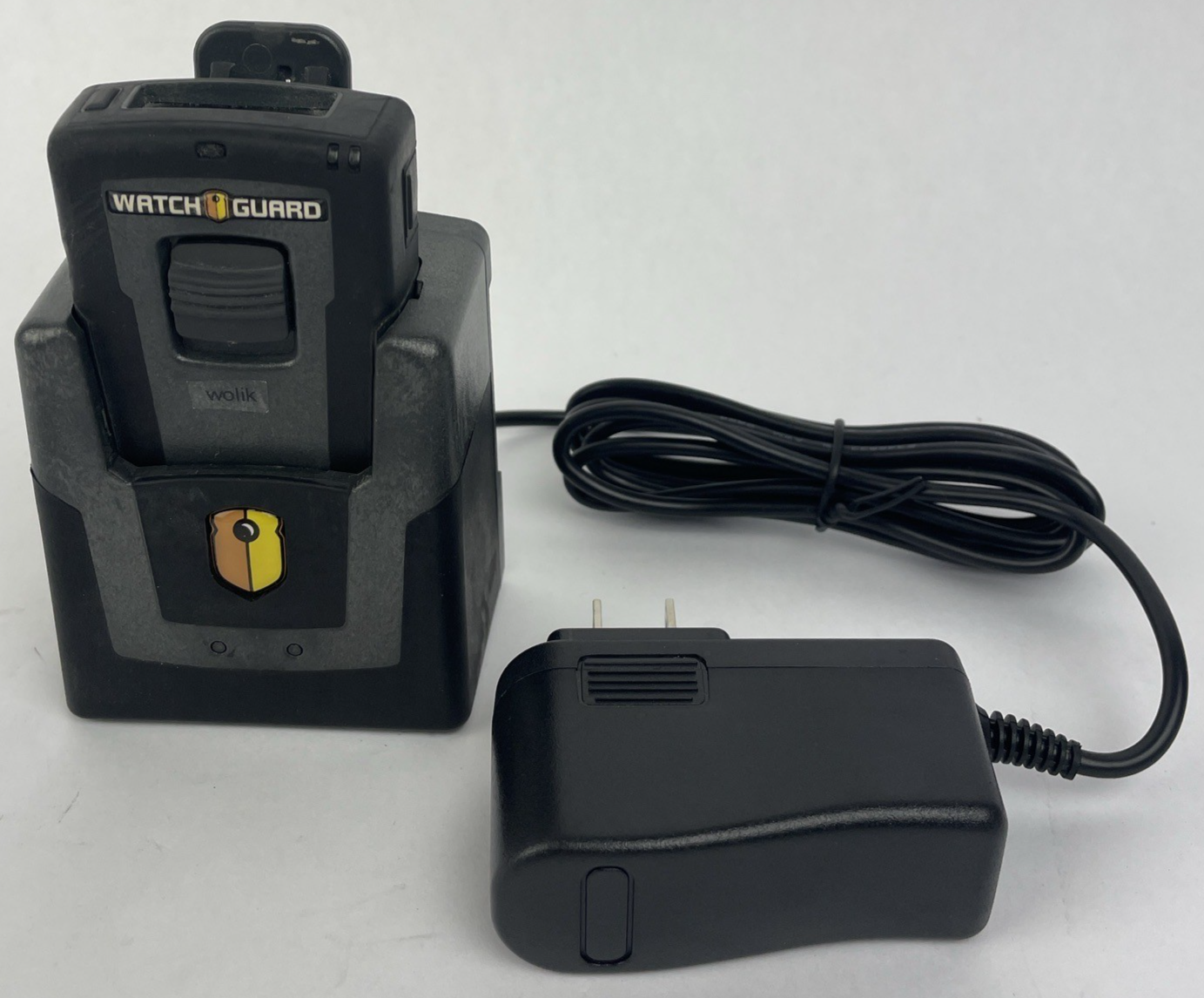 Watch Guard Wireless Microphone with Charger (New) Clips MIC-WRL-TRN-420