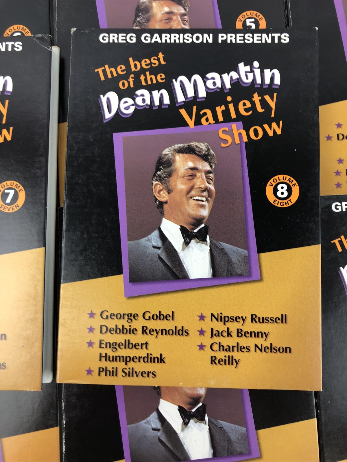 9 x The Best of the Dean Martin Variety Show DVD Set  1,2,3,4,5,6,7,8, SE 