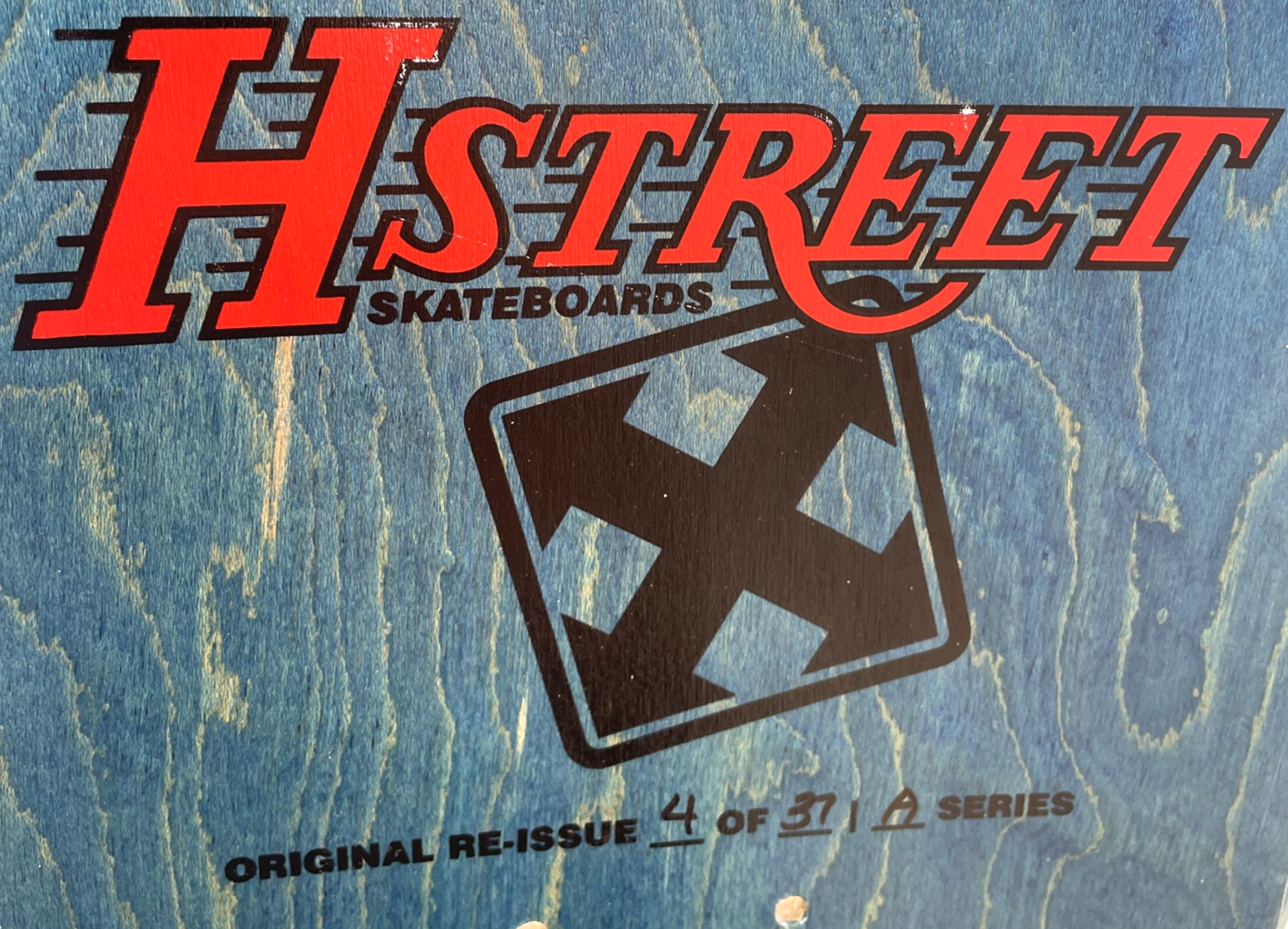 H-STREET SKATEBOARDS ART GODOY 1988 Sea Turtle SKATEBOARD DECK USA MADE A Series