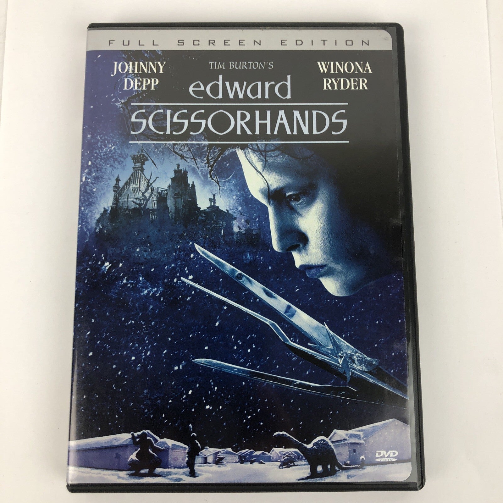 Edward Scissorhands [DVD] Full Screen 10th Anniversary Edition - DVD - Mint Cond