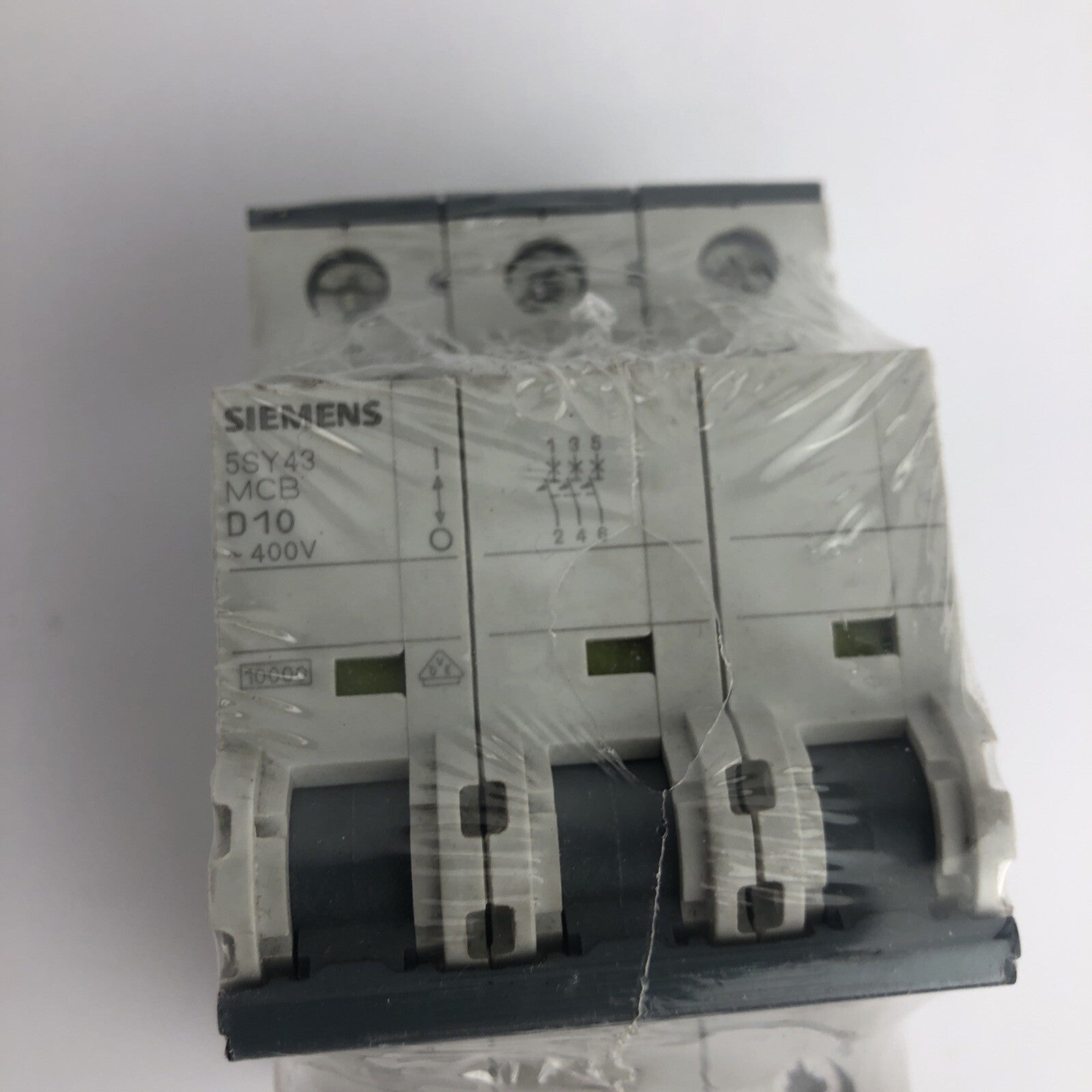 SIEMENS CIRCUIT BREAKER 5SY43 MCB D10 5SY4310-8 400V 3 POLE - Germany