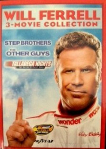 Will Ferrell 3 Movie Collection The Other Guys Step Brothers Talladega Nights