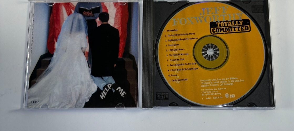 Totally Committed Jeff Foxworthy Warner Bros CD 1998