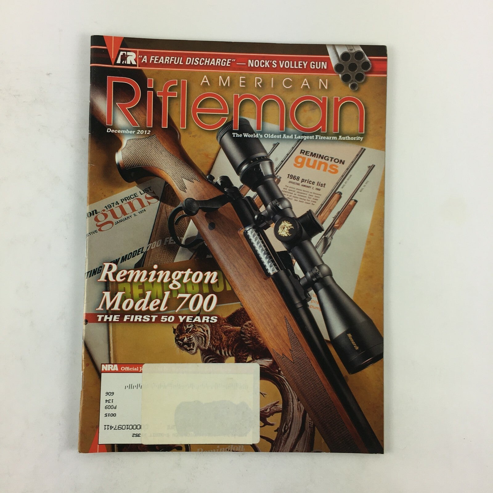 December 2012 American Rifleman Magazine Remington Model 700 The First 50 Years