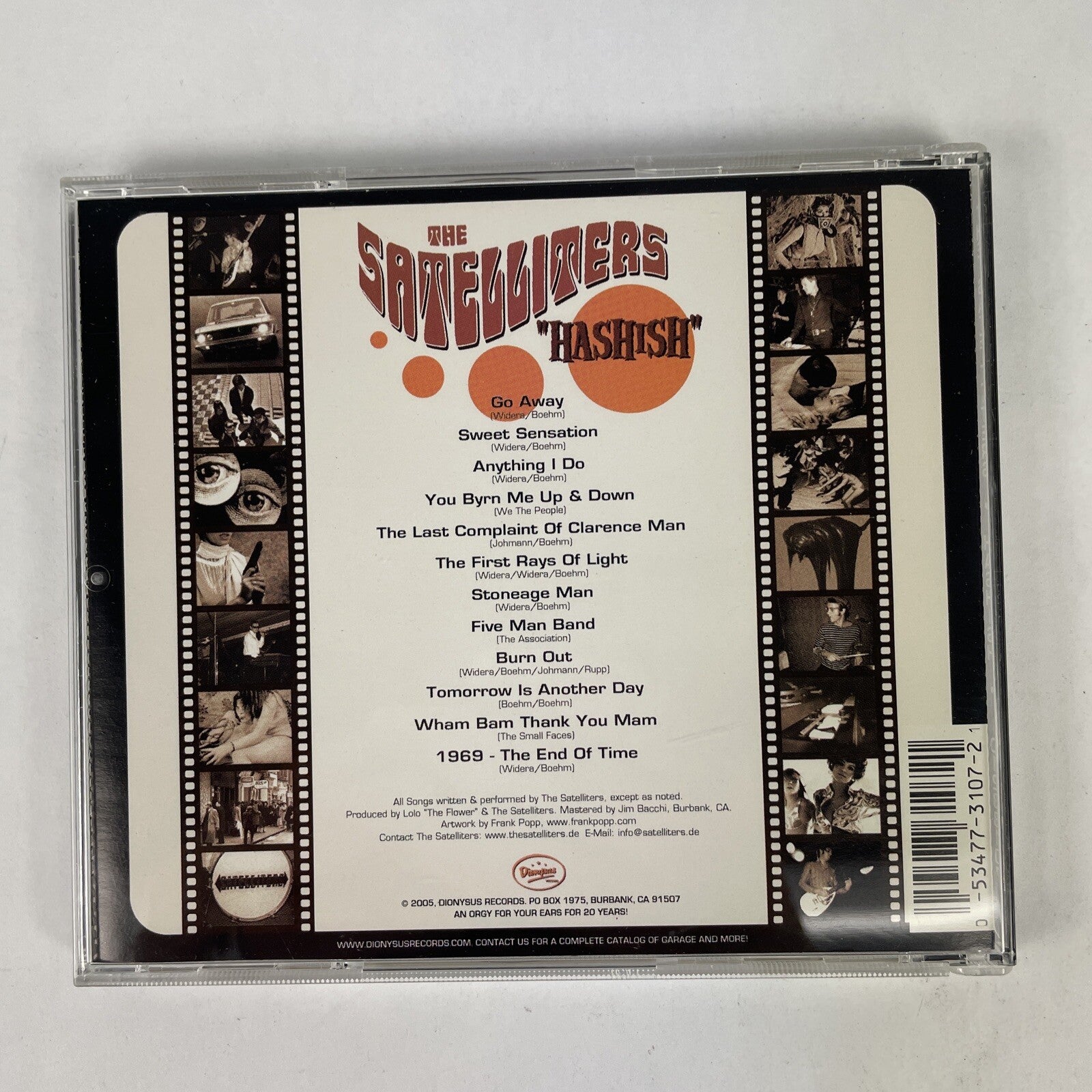 Satelliters - Hashish CD (2005)  #29