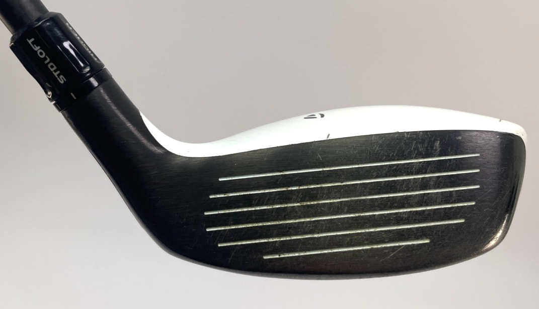 TaylorMade Rescue 11 4 Hybrid 21° Aldila RIP 65g S Mens Left Hand GP Tour wrap