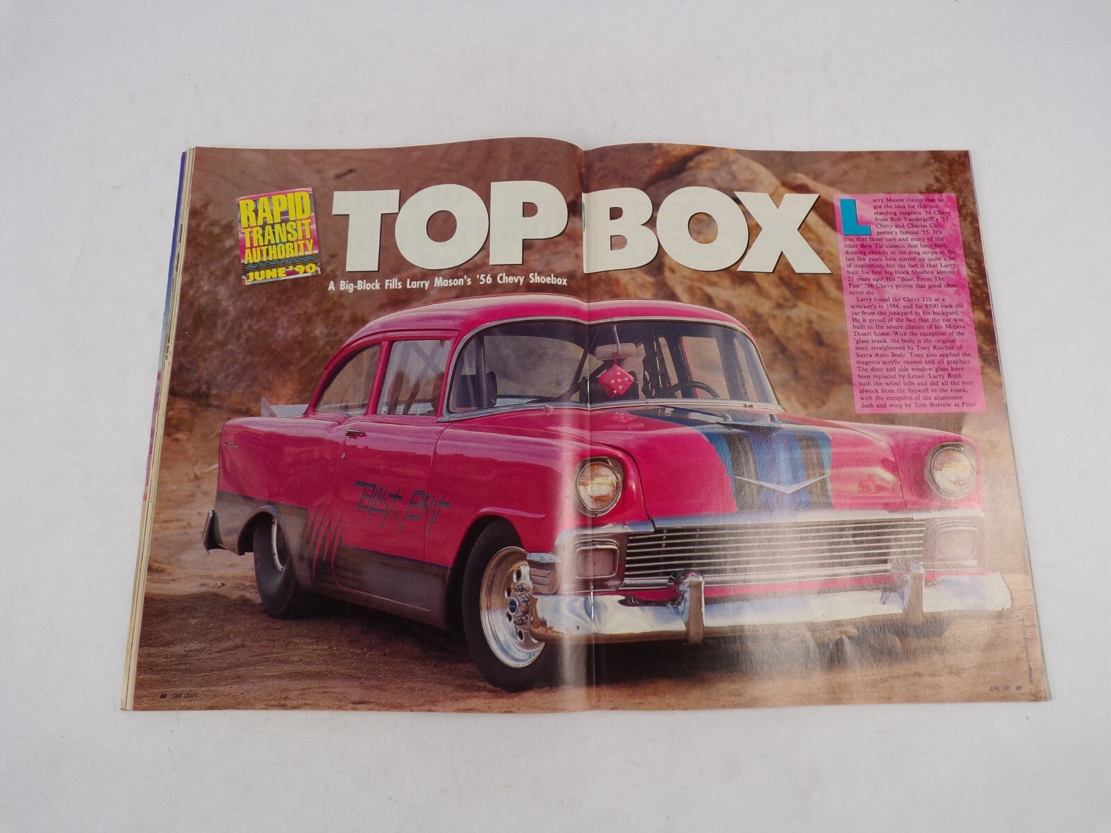 June 1990 Car Craft Restoration Stereo Explosion! Topping Off The 427 Small-Bloc