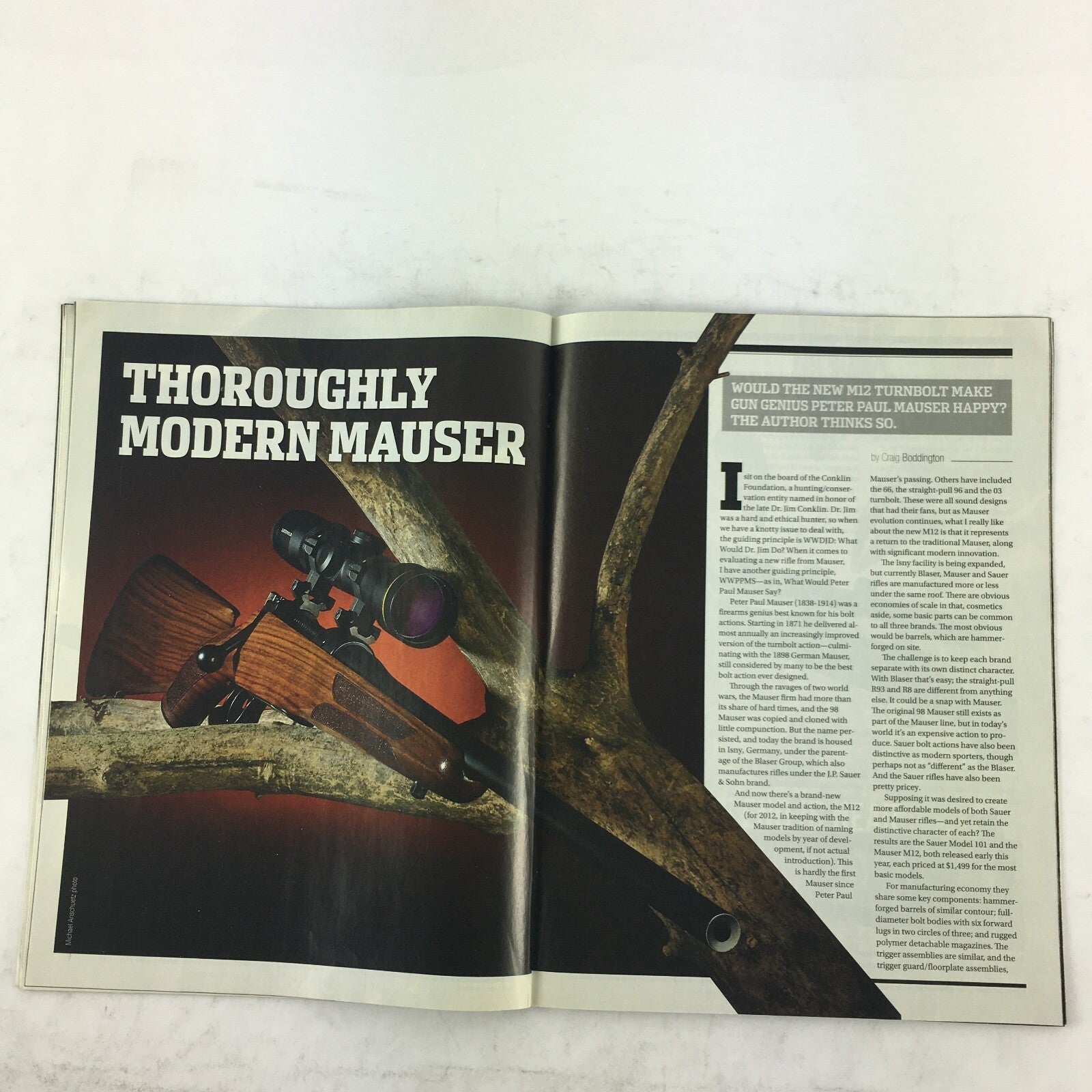 November 2013 Rifle Shooter Magazine An Omen Nemo's .300 WIN The .17 WSM