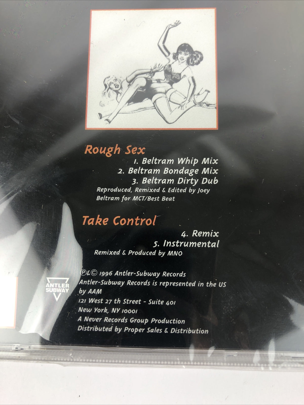 Lords of Acid - Rough Sex CD Single Antler Subway Records - Brand New Sealed #5