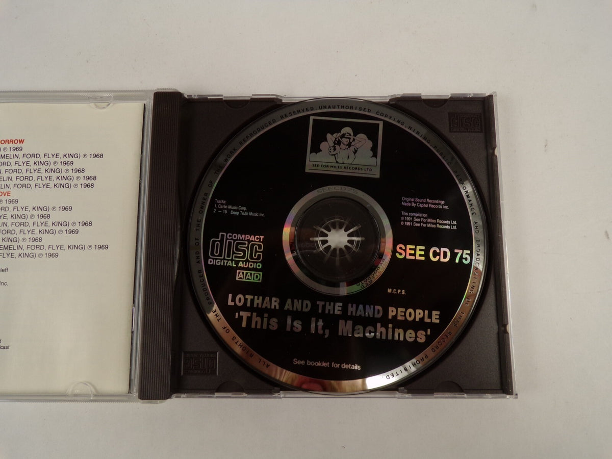 This Is It, Machines Today Is Only Yesterday's Tomorrow This, Is It CD#42