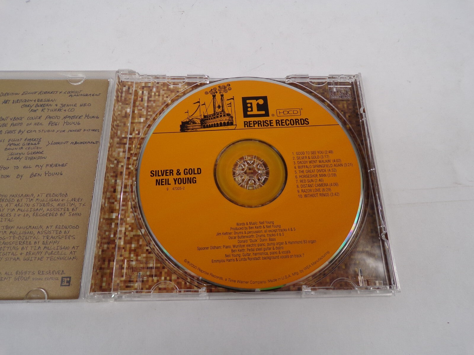 Silver & Gold Neil Young Good To See You Silver & Gold Daddy Went Walkin' CD#25