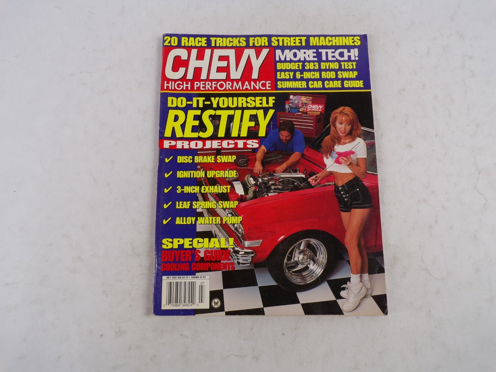July 1996 Chevy High Performance Do-It-Yourself Restify Projects 20 Race Tricks
