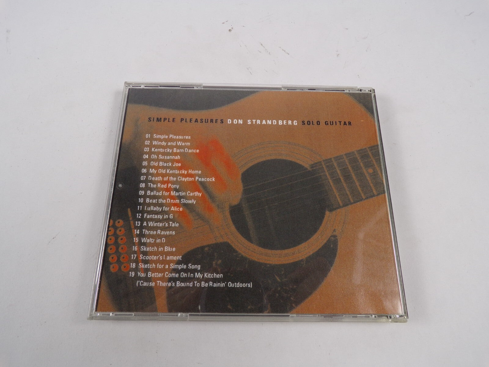 Simple Pleasures Don Strandberg Solo Guitar  My Old Kentucky Home CD#61