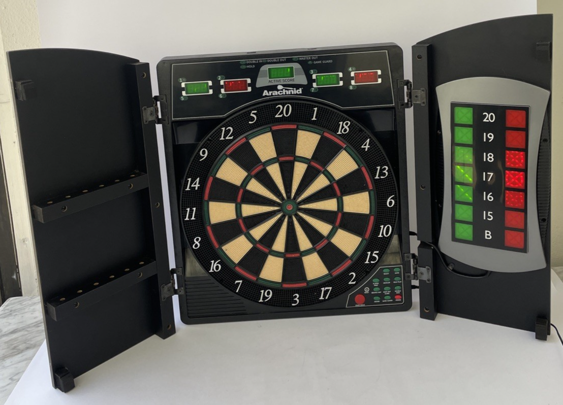 Arachnid Cricket Maxx 4.0 Electronic Dartboard Scoreboard CMX4000-0725-JW 2025