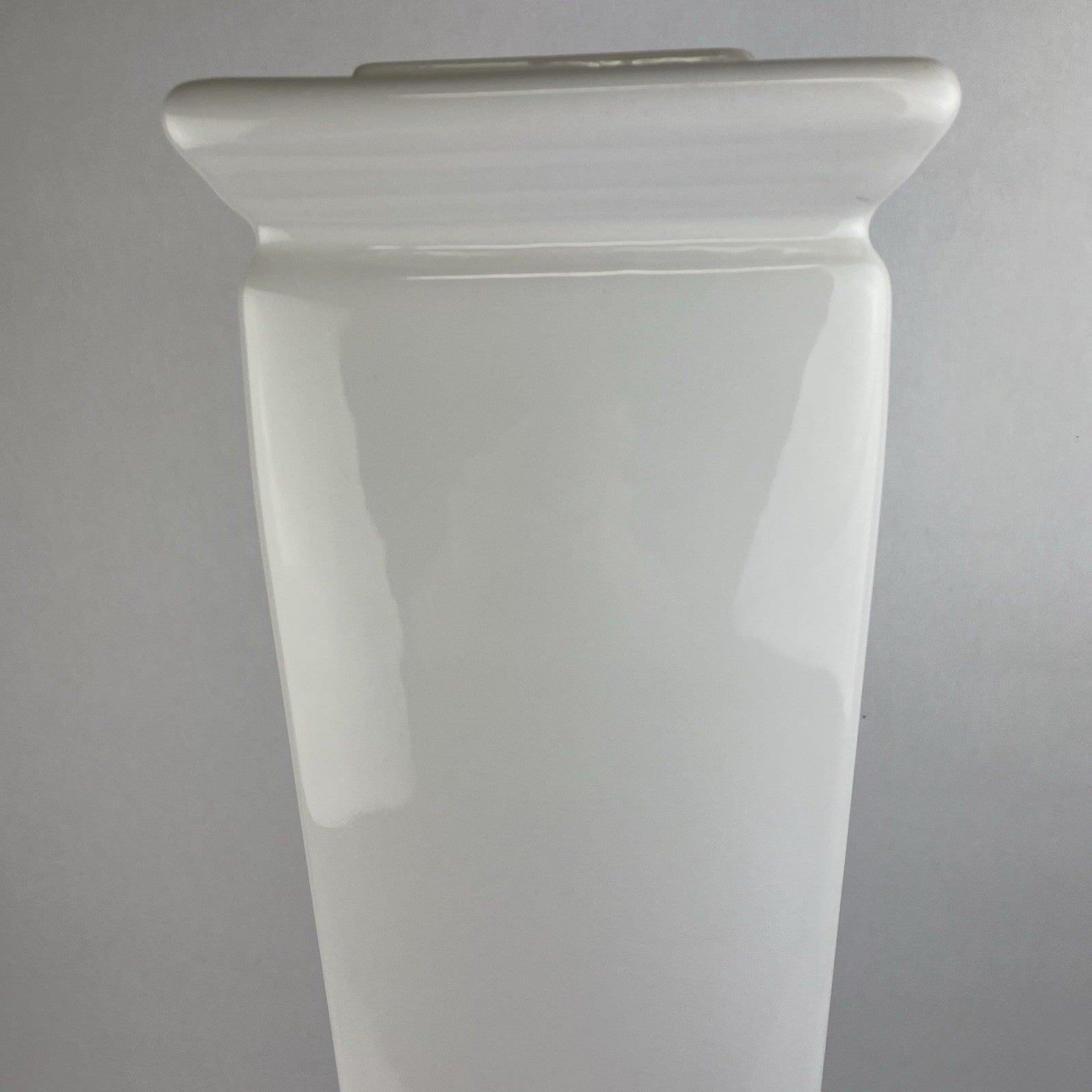 The Imperial Bathroom Co. Chateau White Ceramic Pedestal Sink Pedastal Base ONLY