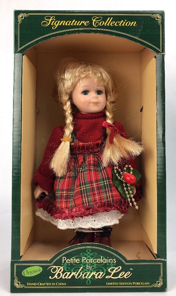 Barbara Lee Petite Doll Porcelains Dolls of the World Collection “ DAWN “ 000536