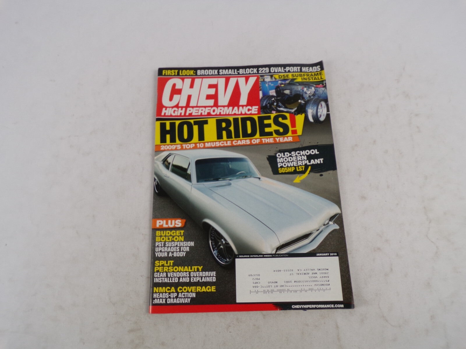 January 2010 Chevy High Performance Hot Rides! First Look: Brodix Small-Block 22