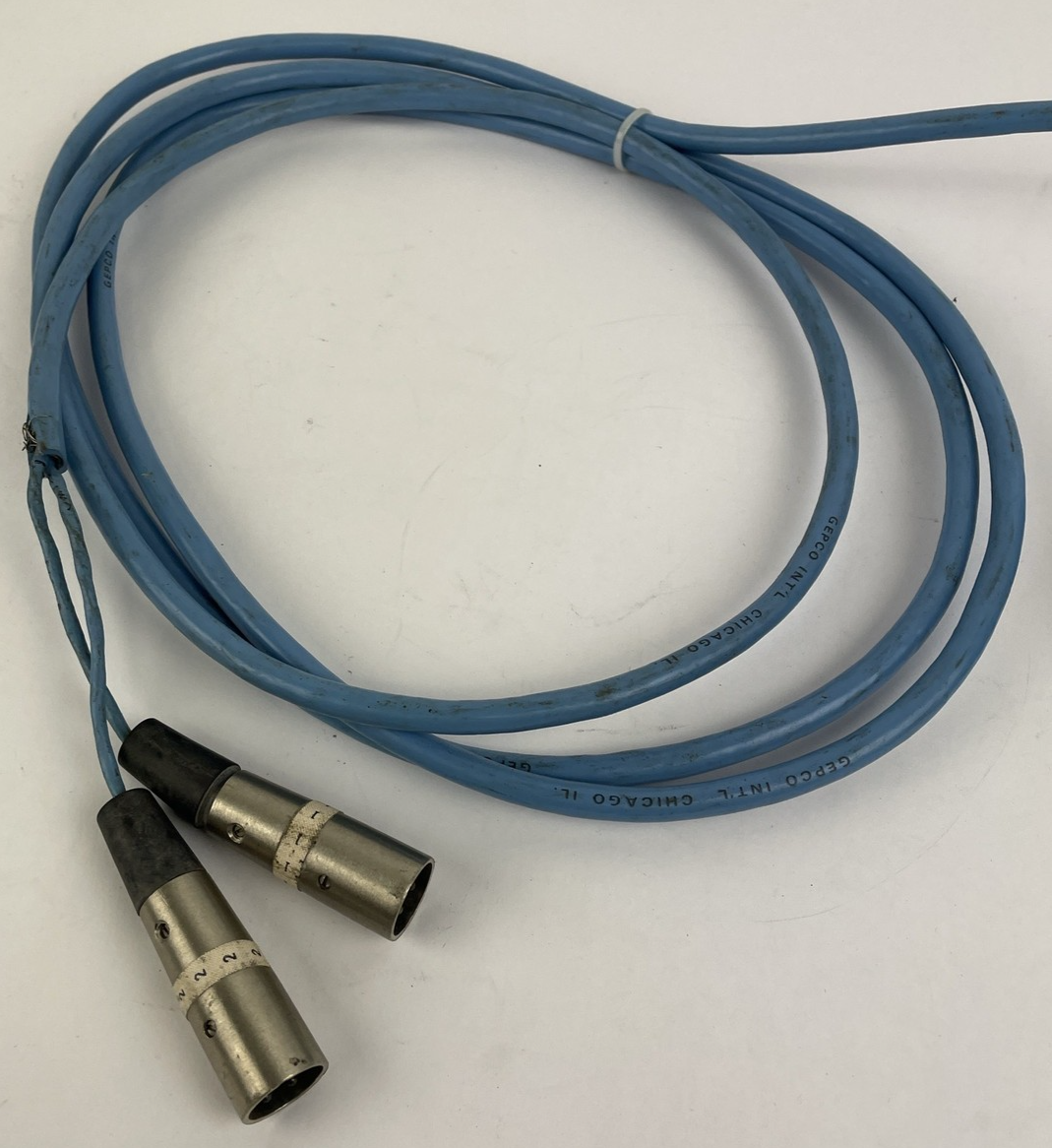 SWITCHCRAFT XLR Microphone Cable 2 x Male To 2 x Female 2 x Male 3-Pin Mic Lead