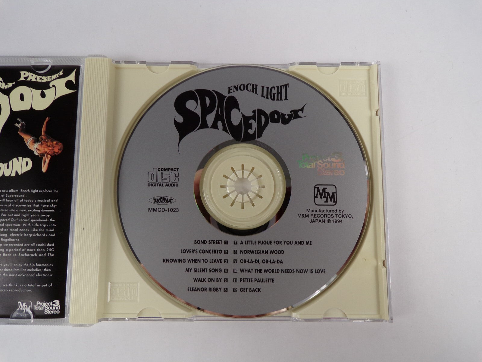Spaced Out Enoch Light Exploratory Trips Music of Bach Moog Guitar Scene CD #13