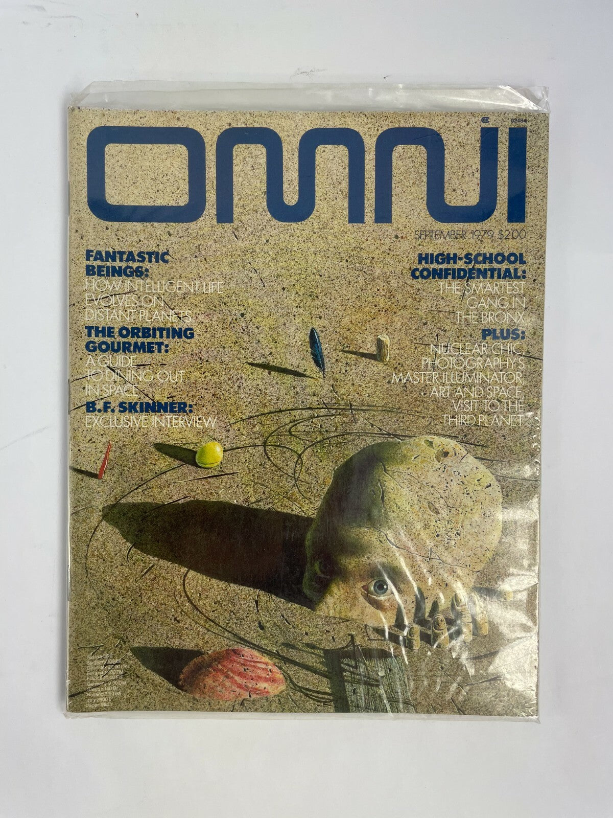 September 1979 Omni Magazine High School Confidential Fantastic Beings Gourmet