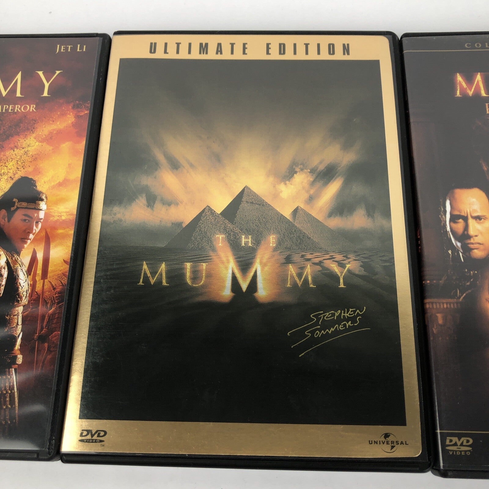 The Mummy Trilogy Widescreen DVD Lot - 1, 2: Returns & 3: Tomb of Dragon Emperor