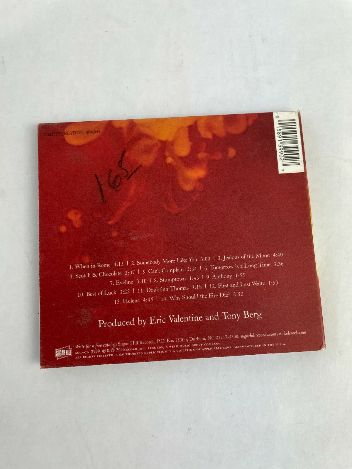 Why Should The Fire Die?  Nickel Creek (CD, Aug-2005, Sugar Hill) Q1