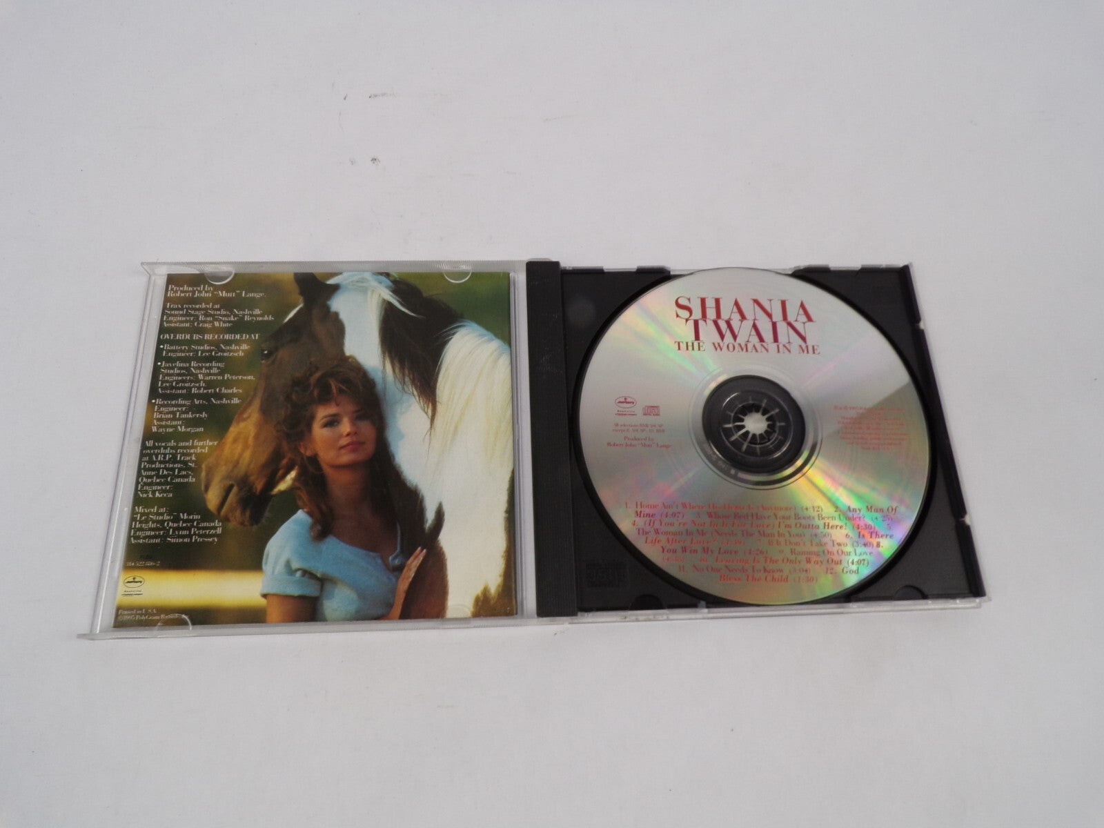Shania Twain The Women In Me Any Man of Mine There Life After Love God CD#67