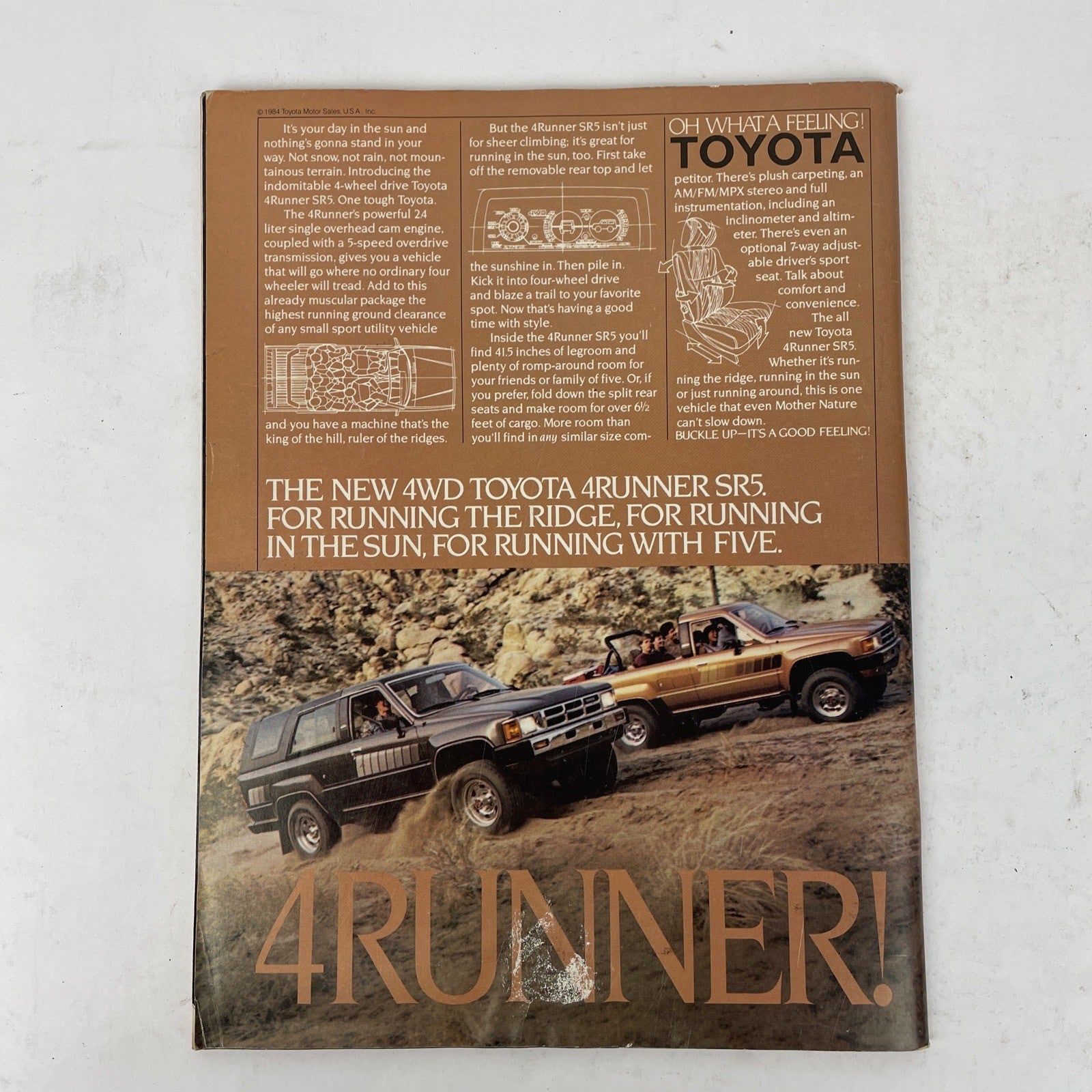 *Vintage 1984 Four Wheeler Monster Jam Truck Bigfoot 4x4 Off Road Magazine* RARE