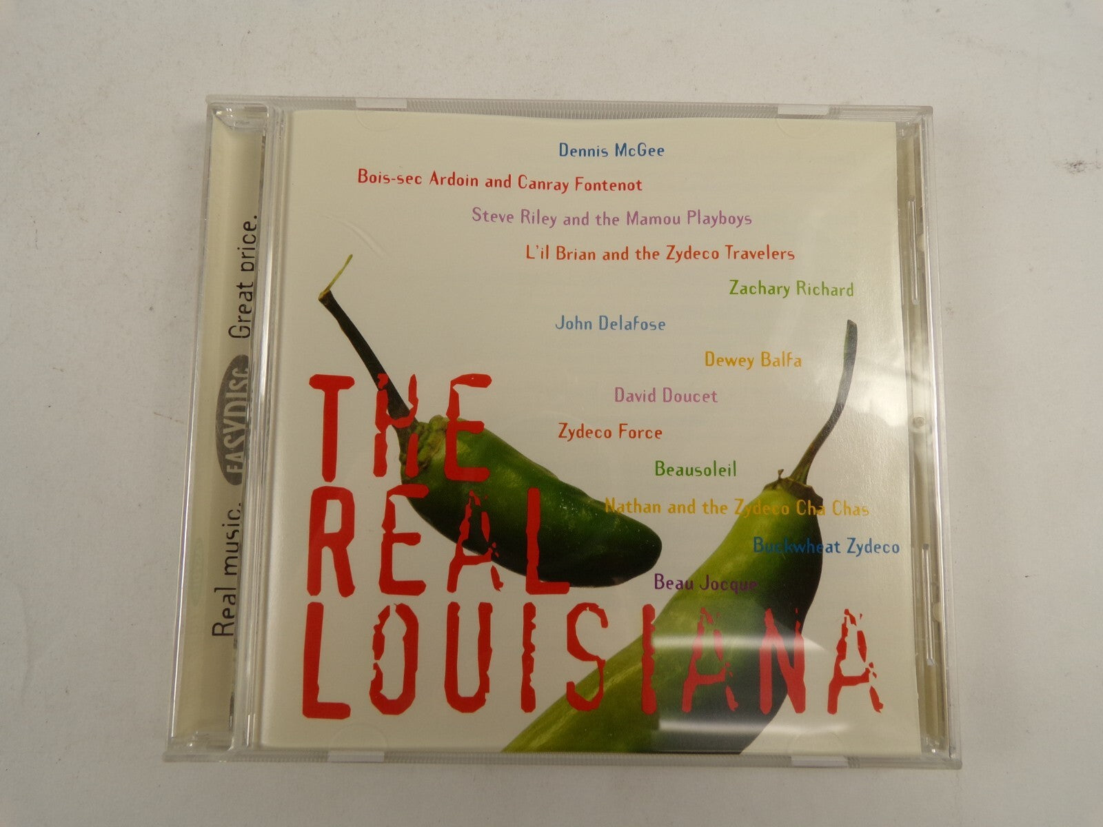 The Real Louisiana  Dennis Mcgee David Doucet Beausoleil Zydeco Force CD#48