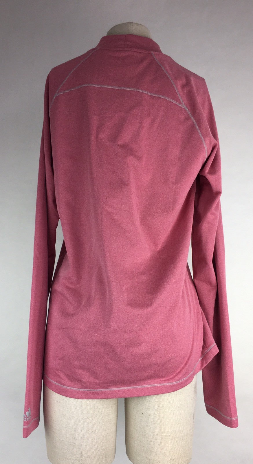 Adidas Golf women's thermal shirt size medium long sleeve performance top with pink stitch detailing activewear apparel