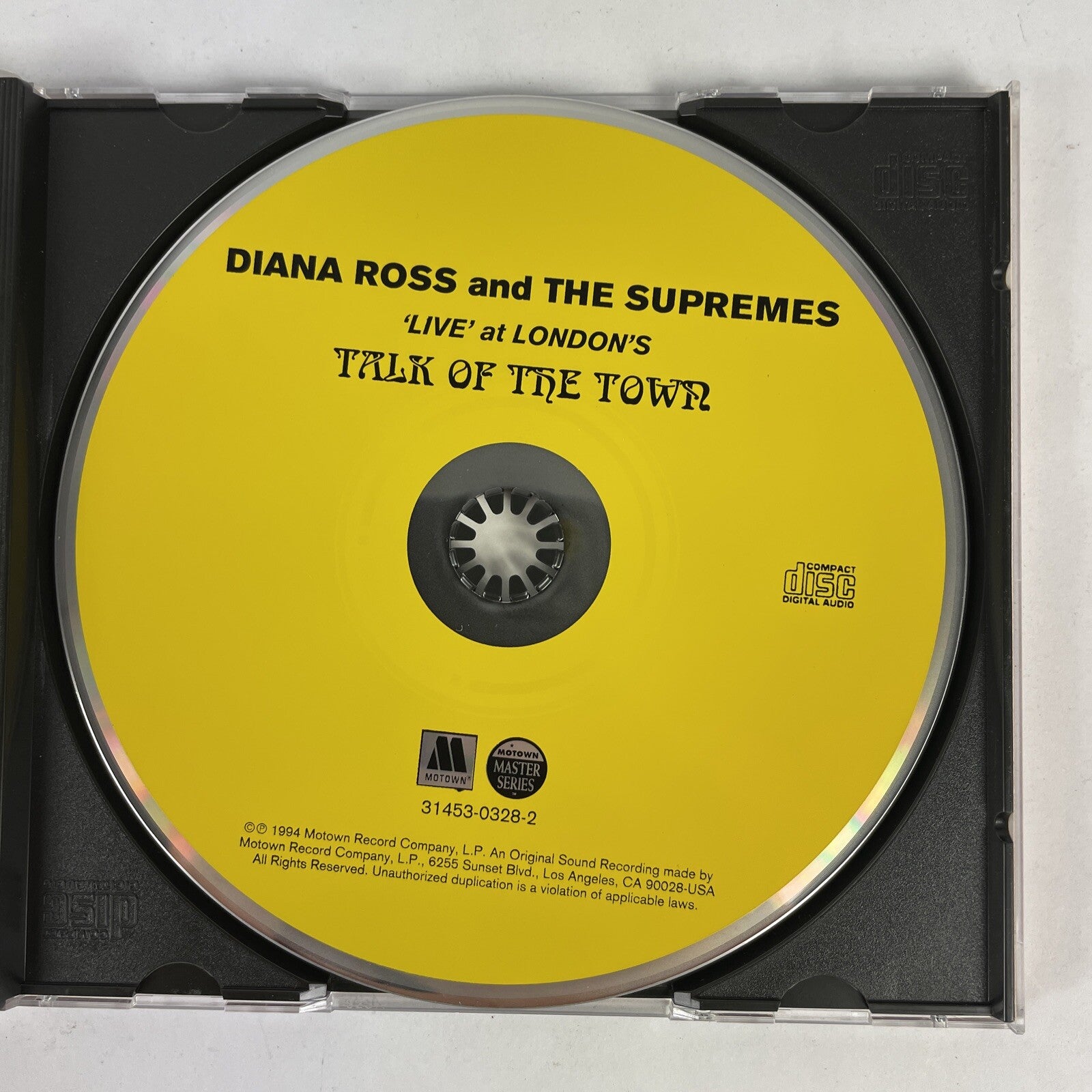 Diana Ross and The Supremes - Live at London's Talk of The Town CD  #23