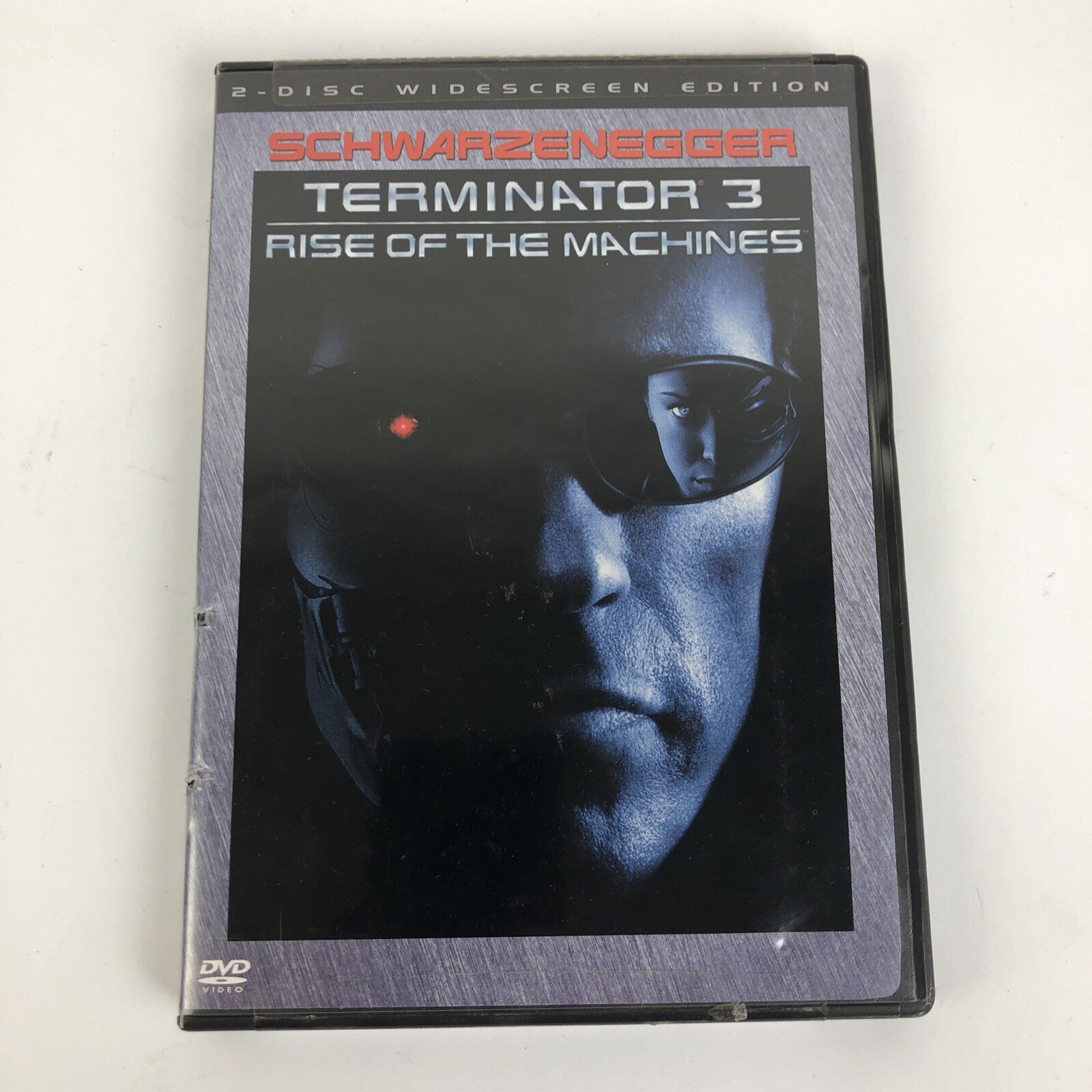 The Terminator & The Terminator 3 Rise of the Machines DVD Video Lot MINT DISCS