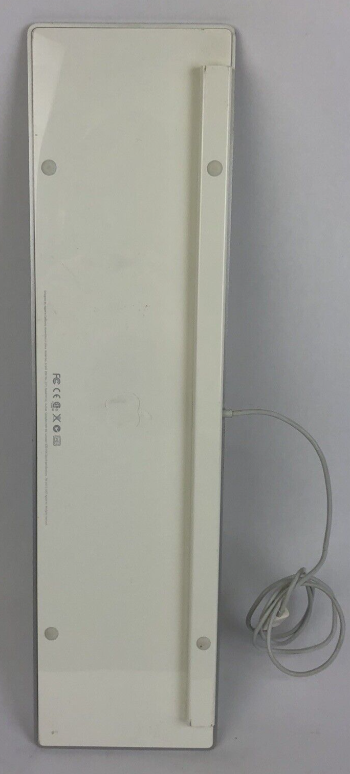 OEM Apple A1243 USB Wired Standard Keypad - White / Silver  - 3