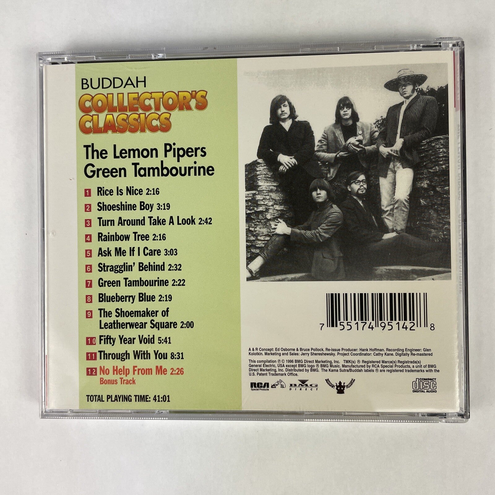 Green Tambourine by The Lemon Pipers (CD, Mar-1996, Buddah) #34