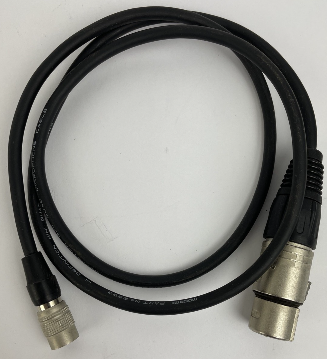 4 Pin HR5 Microphone Connection to Neutrik XLR NC*FX 3 Pin Female Connection