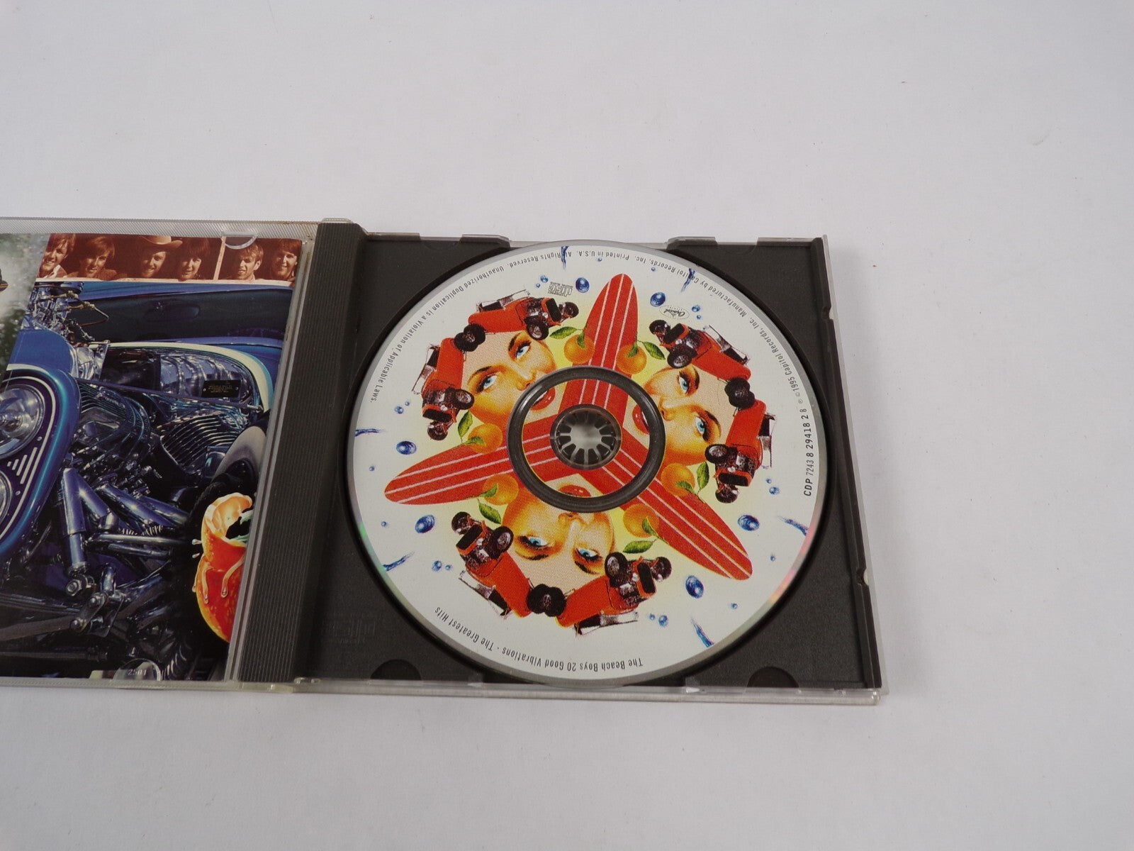 The Greatest Hits The Beach Boys 20 Good Vibrations Surfin Safari Little CD#46