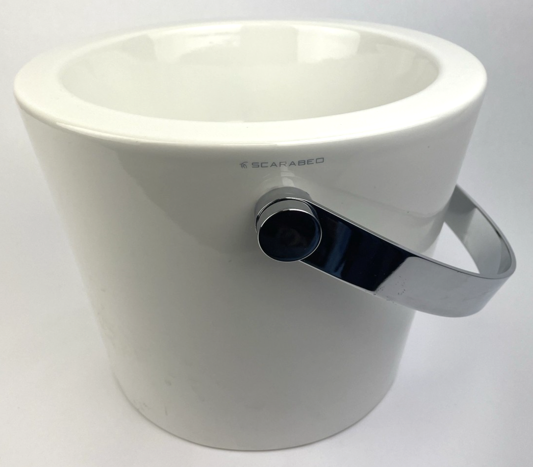 Scarabeo by Nameeks Bucket Bathroom Lavabo Sink 8801 OD 11.25" 9" Tall Chrome