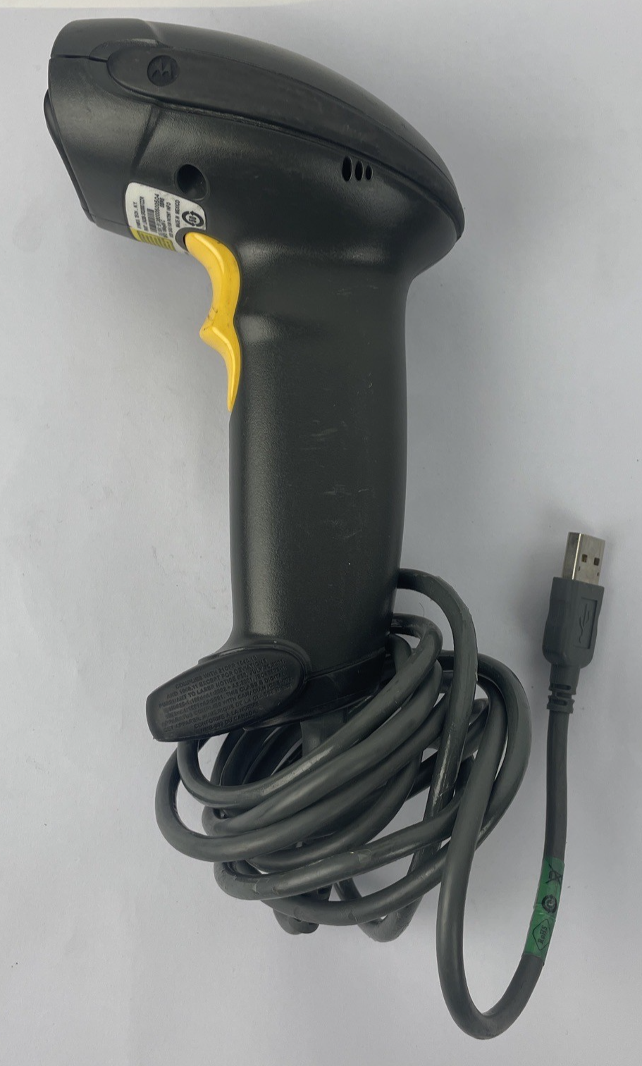 Symbol LS4208-SR20007ZZR Laser 1D Barcode Scanner w/ USB Cable - Tested Working