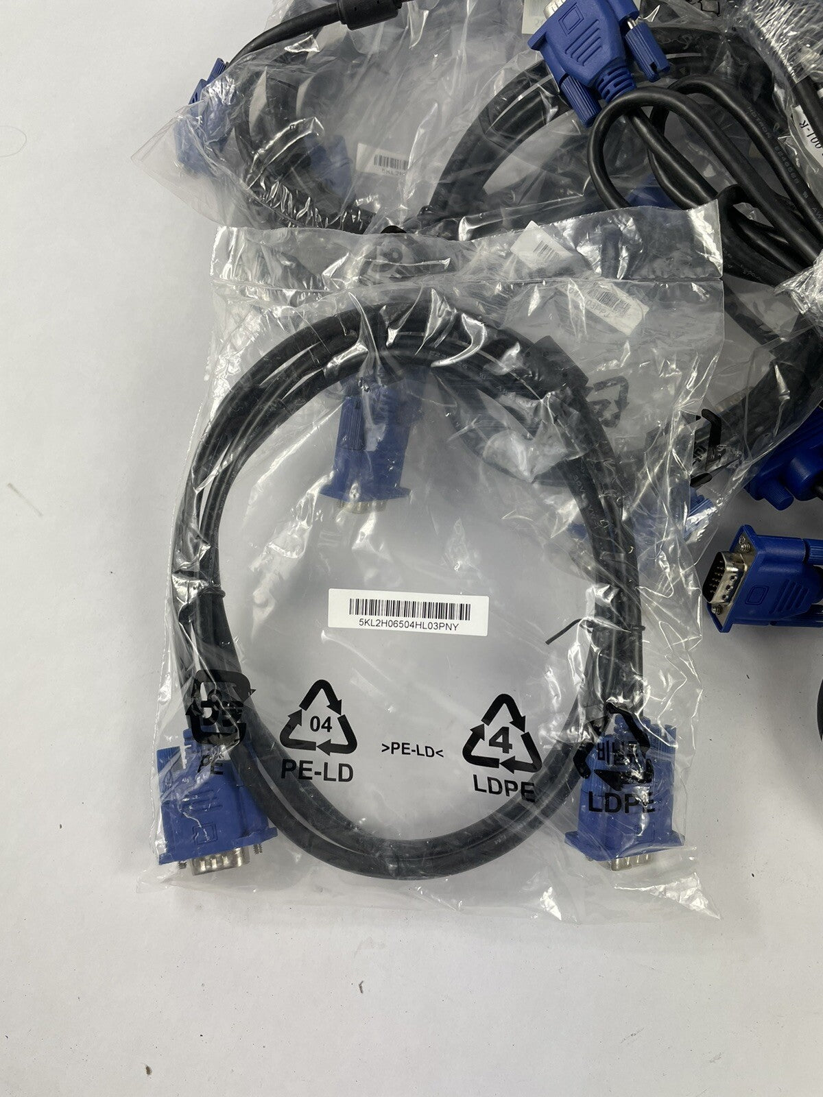 Lot of 50 : HP Dell VGA Male To Male VGA Monitor Extension Cord Cable