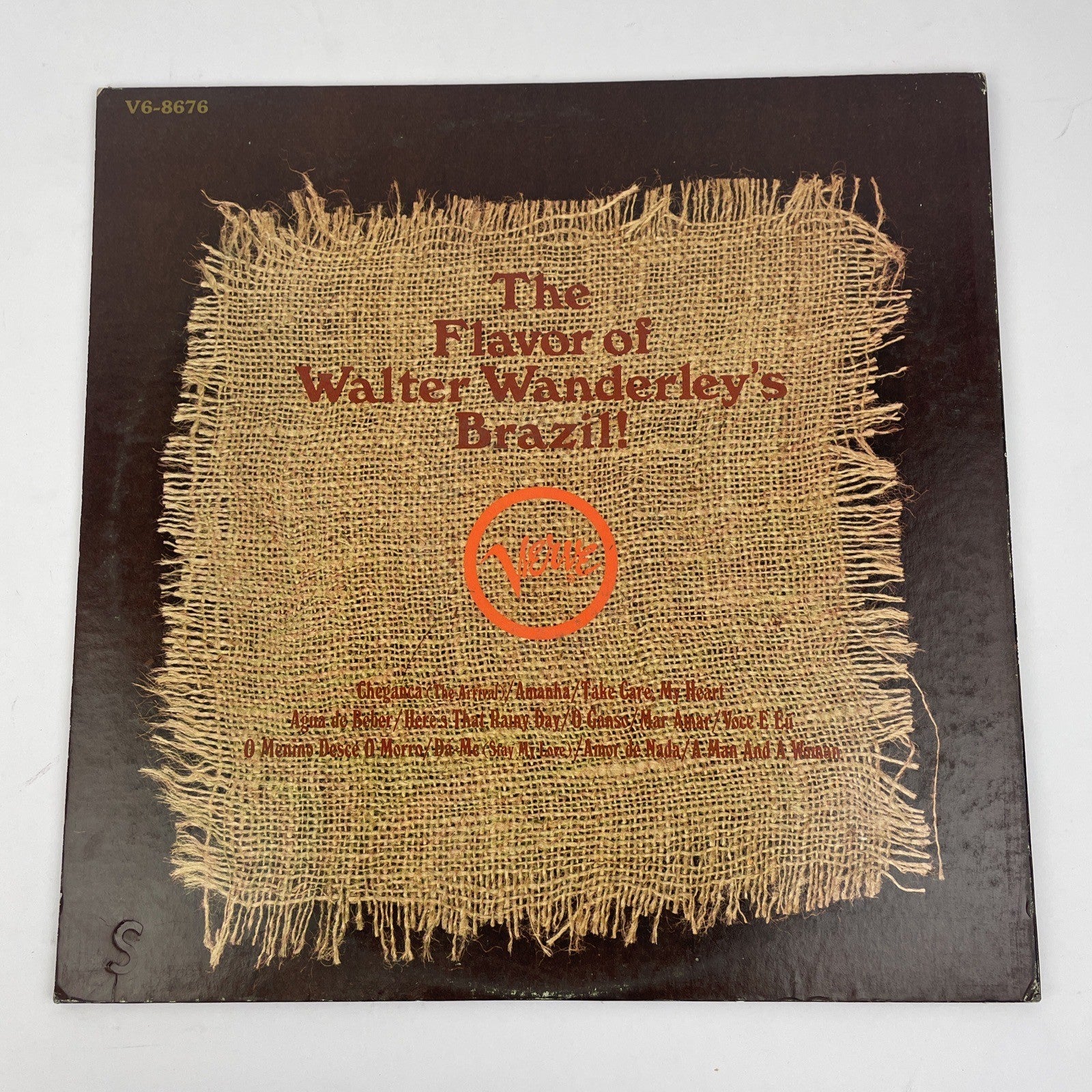 Walter Wanderley Trio 'Cheganca' VG8676 LP Vinyl Record 1966 Stereo Verve